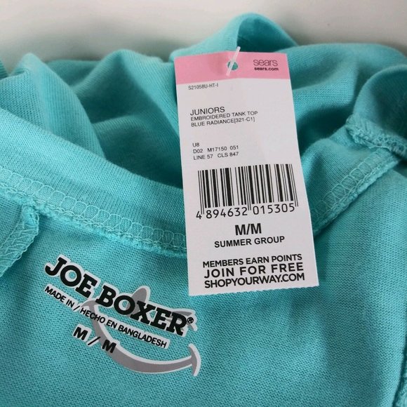 Joe Boxer Pineapple Tank Top Junior's Size Medium - Picture 5 of 6